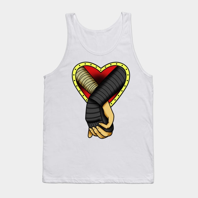 Reylo Holding Hands Tattoo Tank Top by Miss Upsetter Designs